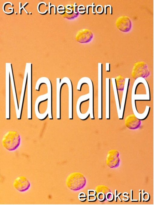 Cover image for Manalive